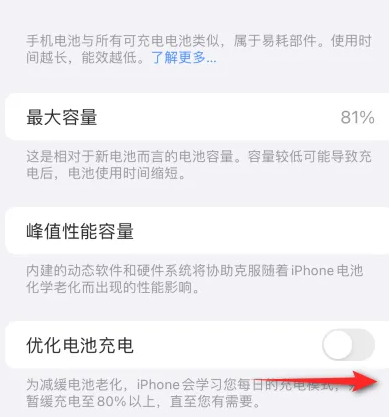 罗江苹果15维修分享iPhone15充电到80%就充不进电了怎么办 