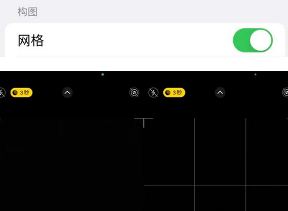 罗江苹果手机维修网点分享iPhone如何开启九宫格构图功能