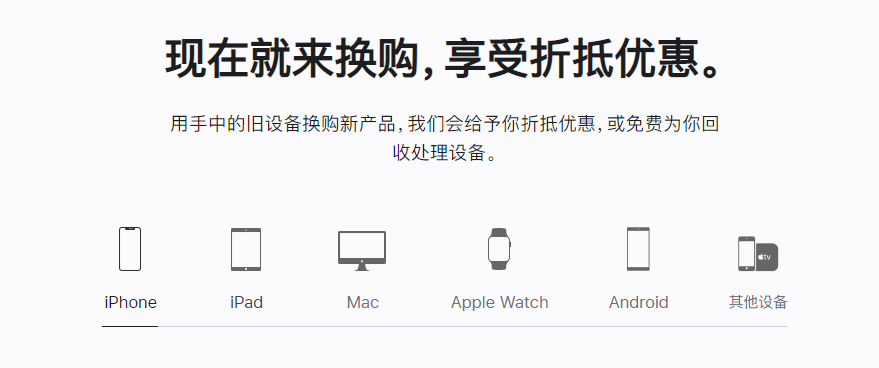 罗江苹果手机维修分享iPhone以旧换新的去处 