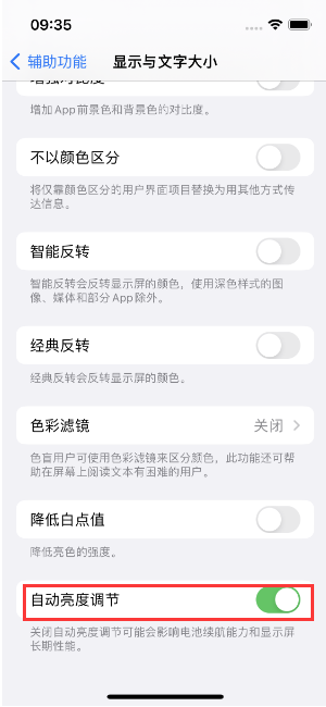 罗江苹果15维修店分享iPhone 15 Pro系列屏幕亮度 